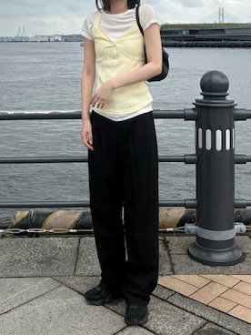 「FUULLY STUDIO（フーリィーステューディオ）のアイテム」を使った、ychi26さん（レディース・175cm）の夏コーディネート