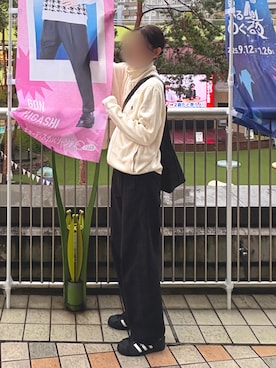 「アイテム（パンツ）」を使った、ychi26さん（レディース・175cm）の秋コーディネート