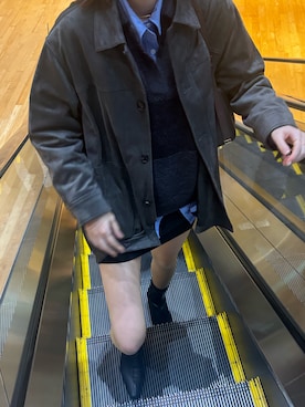 「アイテム（ジャケット/アウター）」を使った、ychi26さん（レディース・175cm）の秋コーディネート