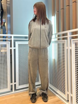 「アイテム（ジャージ）」を使った、mfさん（レディース・163cm）の秋コーディネート