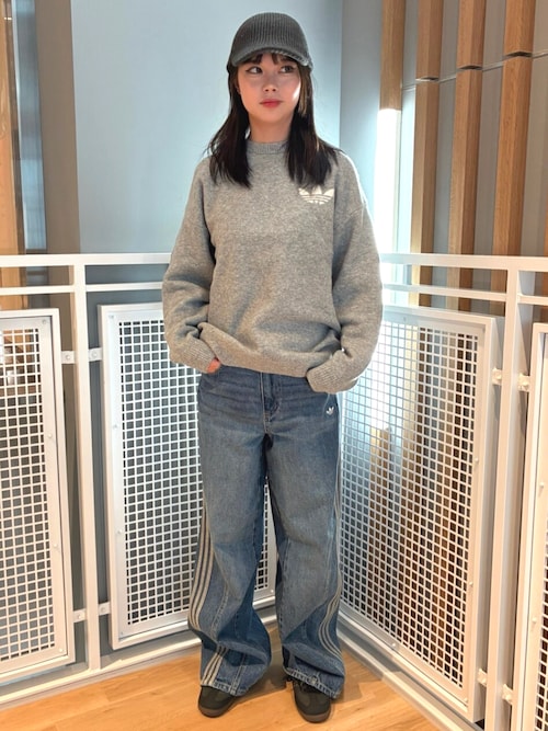 アディダスオリジナルス　アスレチック　デプト　ニット　セーター adidas Originals アスレチック デプト ニットセーター / アディダス