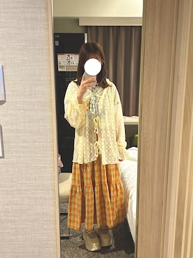 「Heather（ヘザー）のアイテム」を使った、りかさん（レディース・157cm）の夏コーディネート