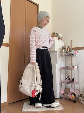 ゆきなさん（レディース・154cm）の冬コーディネート