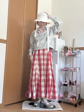 「bohmal（ボマール）のアイテム」を使った、ゆきなさん（レディース・154cm）の冬コーディネート