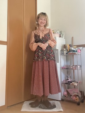 「studio CLIP（スタディオクリップ）のアイテム」を使った、ゆきなさん（レディース・154cm）の春コーディネート