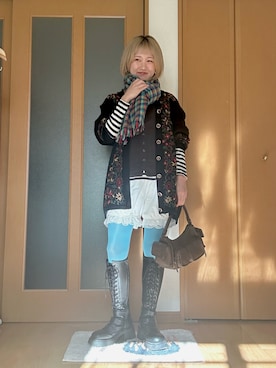 ゆきなさん(レディース・154cm)の冬コーディネート