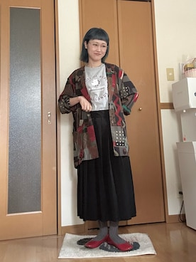 「studio CLIP（スタディオクリップ）のアイテム（シューズ）」を使った、ゆきなさん（レディース・154cm）の春コーディネート