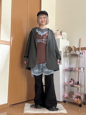 ゆきなさん（レディース・154cm）の冬コーディネート