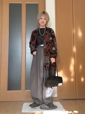 「アイテム（テーラードジャケット）」を使った、ゆきなさん（レディース・154cm）の秋コーディネート