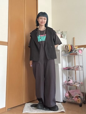 「studio CLIP（スタディオクリップ）のアイテム（ジャケット/アウター）」を使った、ゆきなさん（レディース・154cm）の春コーディネート