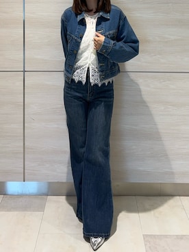 「31 Sons de mode（トランテアン　ソン　ドゥ　モード）のアイテム」を使った、ペリエ千葉店さん（レディース・156cm）の春コーディネート