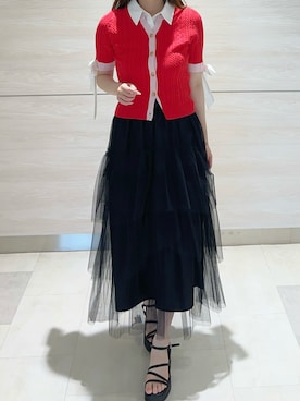 ペリエ千葉店さん(レディース・159cm)の春コーディネート