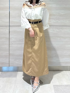 「31 Sons de mode（トランテアン　ソン　ドゥ　モード）のアイテム」を使った、ペリエ千葉店さん（レディース・156cm）の春コーディネート