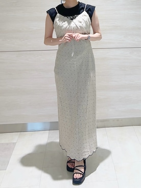 ペリエ千葉店さん（レディース・159cm）の夏コーディネート