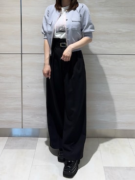 ペリエ千葉店さん（レディース・156cm）の春コーディネート