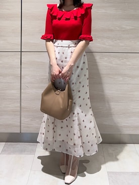 「31 Sons de mode（トランテアン　ソン　ドゥ　モード）のアイテム」を使った、ペリエ千葉店さん（レディース・156cm）の春コーディネート