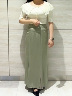 ペリエ千葉店さん（レディース・156cm）の春コーディネート