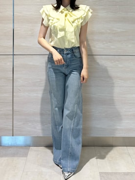 「31 Sons de mode（トランテアン　ソン　ドゥ　モード）のアイテム」を使った、ペリエ千葉店さん（レディース・156cm）の春コーディネート