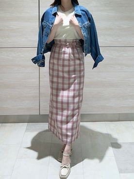 「31 Sons de mode（トランテアン　ソン　ドゥ　モード）のアイテム」を使った、ペリエ千葉店さん（レディース・159cm）の春コーディネート