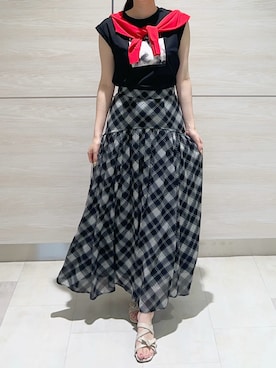 ペリエ千葉店さん(レディース・159cm)の夏コーディネート
