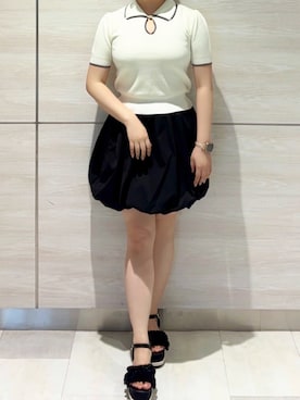 ペリエ千葉店さん（レディース・156cm）の春コーディネート