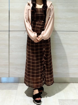 「31 Sons de mode（トランテアン　ソン　ドゥ　モード）のアイテム」を使った、ペリエ千葉店さん（レディース・156cm）の春コーディネート