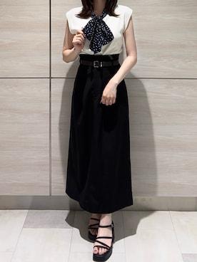 ペリエ千葉店さん(レディース・156cm)の夏コーディネート