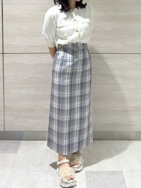 ペリエ千葉店さん（レディース・156cm）の春コーディネート