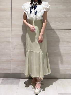 ペリエ千葉店さん(レディース・156cm)の春コーディネート