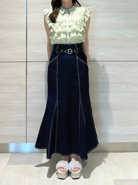 ペリエ千葉店さん(レディース・159cm)の春コーディネート