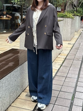 ペリエ千葉店さん（レディース・156cm）の秋コーディネート