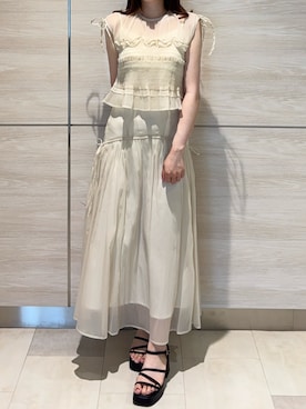 ペリエ千葉店さん(レディース・156cm)の夏コーディネート
