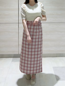 「31 Sons de mode（トランテアン　ソン　ドゥ　モード）のアイテム」を使った、ペリエ千葉店さん（レディース・159cm）の春コーディネート