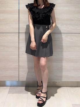 「31 Sons de mode（トランテアン　ソン　ドゥ　モード）のアイテム」を使った、ペリエ千葉店さん（レディース・156cm）の春コーディネート