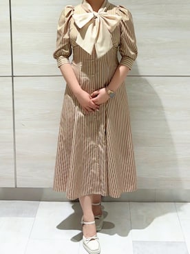 「31 Sons de mode（トランテアン　ソン　ドゥ　モード）のアイテム」を使った、ペリエ千葉店さん（レディース・156cm）の春コーディネート