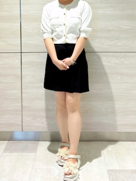 「31 Sons de mode（トランテアン　ソン　ドゥ　モード）のアイテム」を使った、ペリエ千葉店さん（レディース・156cm）の春コーディネート