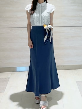 「31 Sons de mode（トランテアン　ソン　ドゥ　モード）のアイテム」を使った、ペリエ千葉店さん（レディース・159cm）の春コーディネート