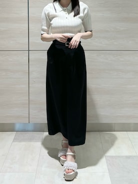 「31 Sons de mode（トランテアン　ソン　ドゥ　モード）のアイテム」を使った、ペリエ千葉店さん（レディース・159cm）の春コーディネート