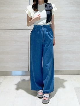 ペリエ千葉店さん（レディース・159cm）の夏コーディネート