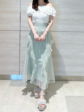 ペリエ千葉店さん(レディース・159cm)の春コーディネート