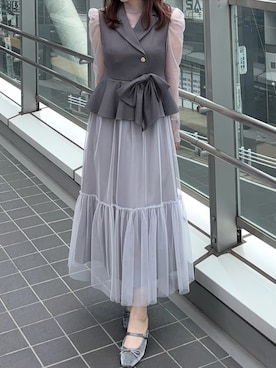 「31 Sons de mode（トランテアン　ソン　ドゥ　モード）のアイテム」を使った、ペリエ千葉店さん（レディース・156cm）の秋コーディネート