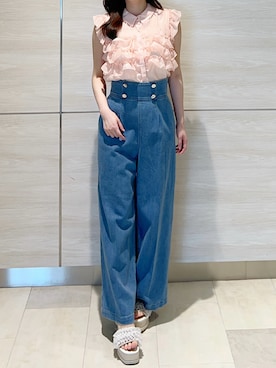 ペリエ千葉店さん(レディース・159cm)の春コーディネート