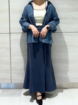 「31 Sons de mode（トランテアン　ソン　ドゥ　モード）のアイテム」を使った、ペリエ千葉店さん（レディース・156cm）の春コーディネート