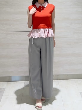 ペリエ千葉店さん（レディース・159cm）の春コーディネート