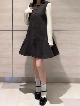 「31 Sons de mode（トランテアン　ソン　ドゥ　モード）のアイテム」を使った、ペリエ千葉店さん（レディース・156cm）の春コーディネート