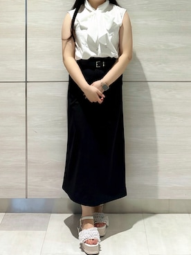 ペリエ千葉店さん（レディース・156cm）の春コーディネート