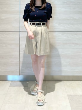 ペリエ千葉店さん（レディース・159cm）の春コーディネート
