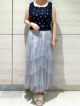 ペリエ千葉店さん(レディース・156cm)の春コーディネート