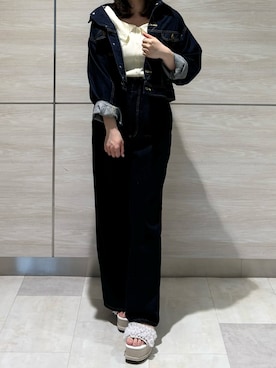 ペリエ千葉店さん（レディース・156cm）の春コーディネート