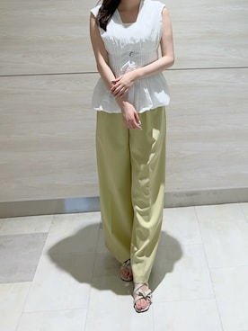 ペリエ千葉店さん(レディース・159cm)の夏コーディネート